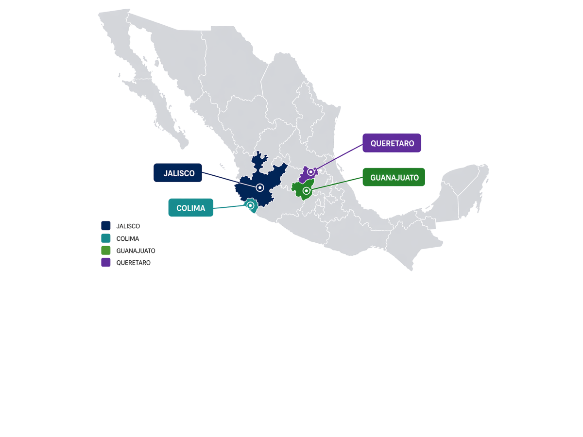 Mapa presencia Transvive